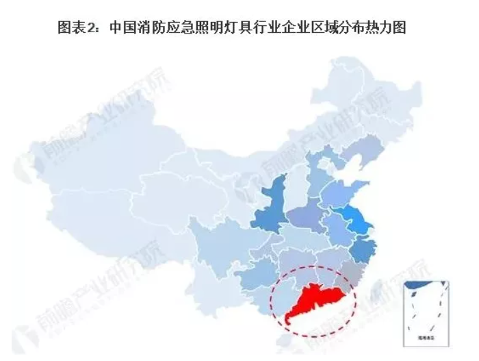 2022年中國消防應(yīng)急照明燈具市場競爭格局分析