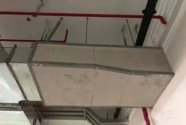 防火閥兩側(cè)2米范圍內(nèi)的風(fēng)管防火保護(hù)措施怎么做？