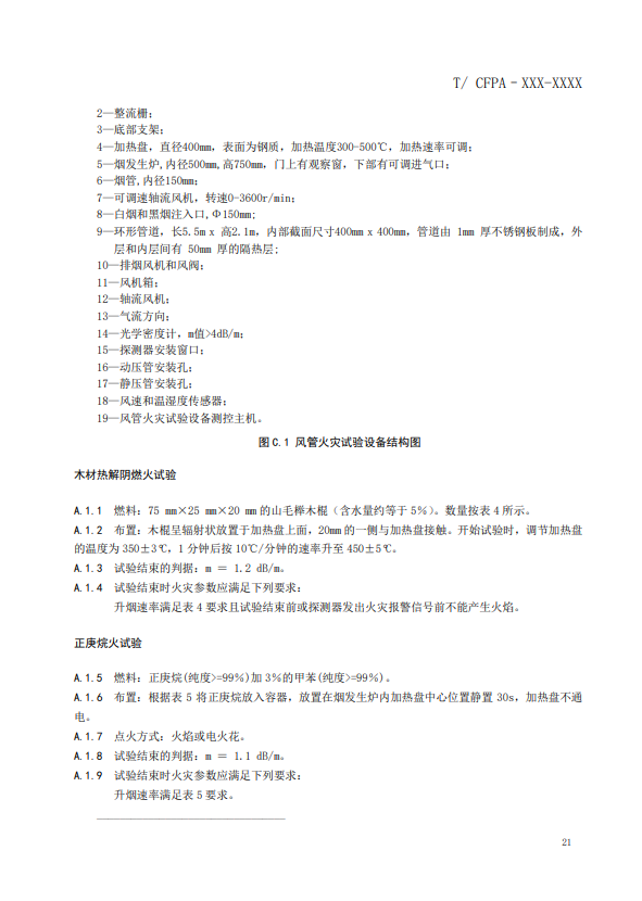 關(guān)于對(duì)《風(fēng)管感煙火災(zāi)探測(cè)器》（征求意見(jiàn)稿）征求意見(jiàn)的函