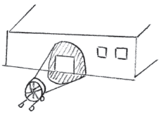 單臺(tái)風(fēng)機(jī)加壓送風(fēng)排煙